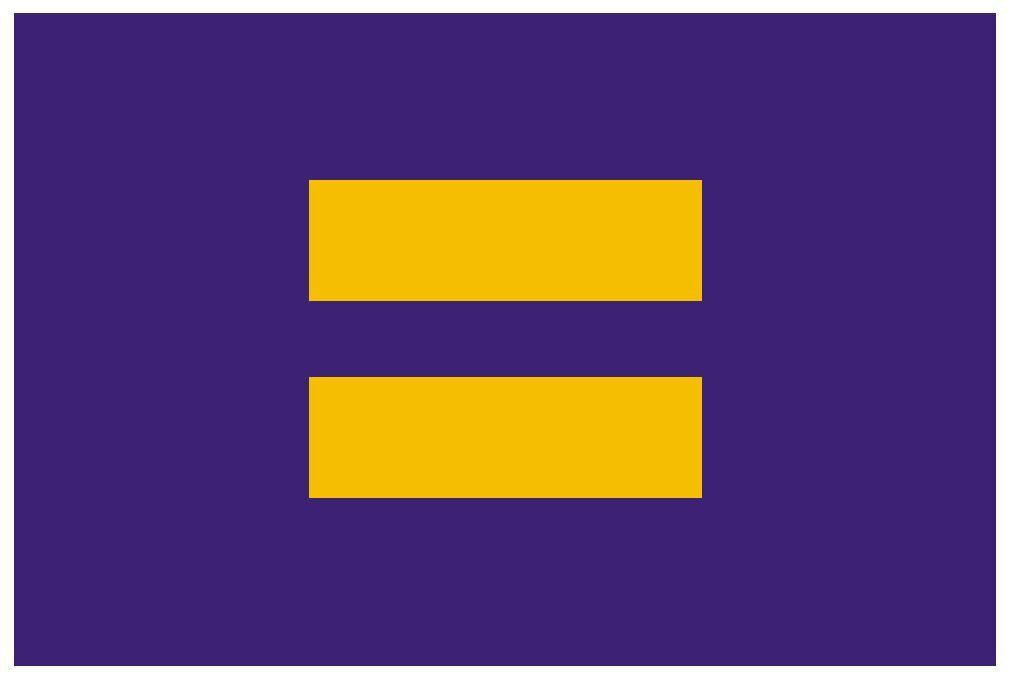 Human Rights International Flag Sticker Decal F218