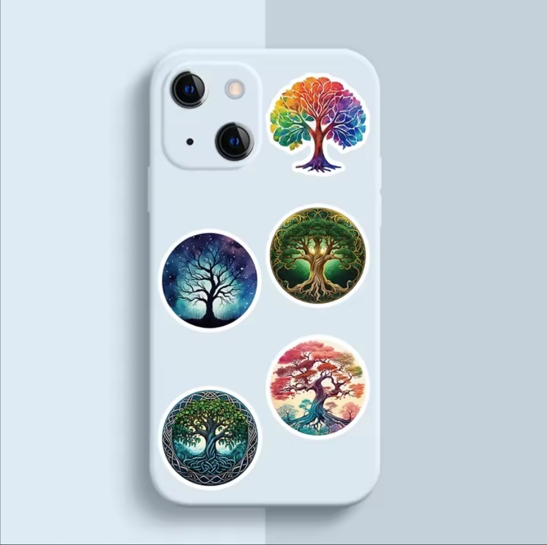 20 PCS Tree of Life Celtic Pagan Totem Stickers 2 BRAND NEW