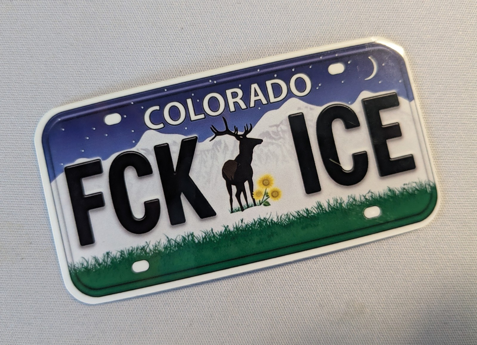 FCK ICE Colorado Sticker