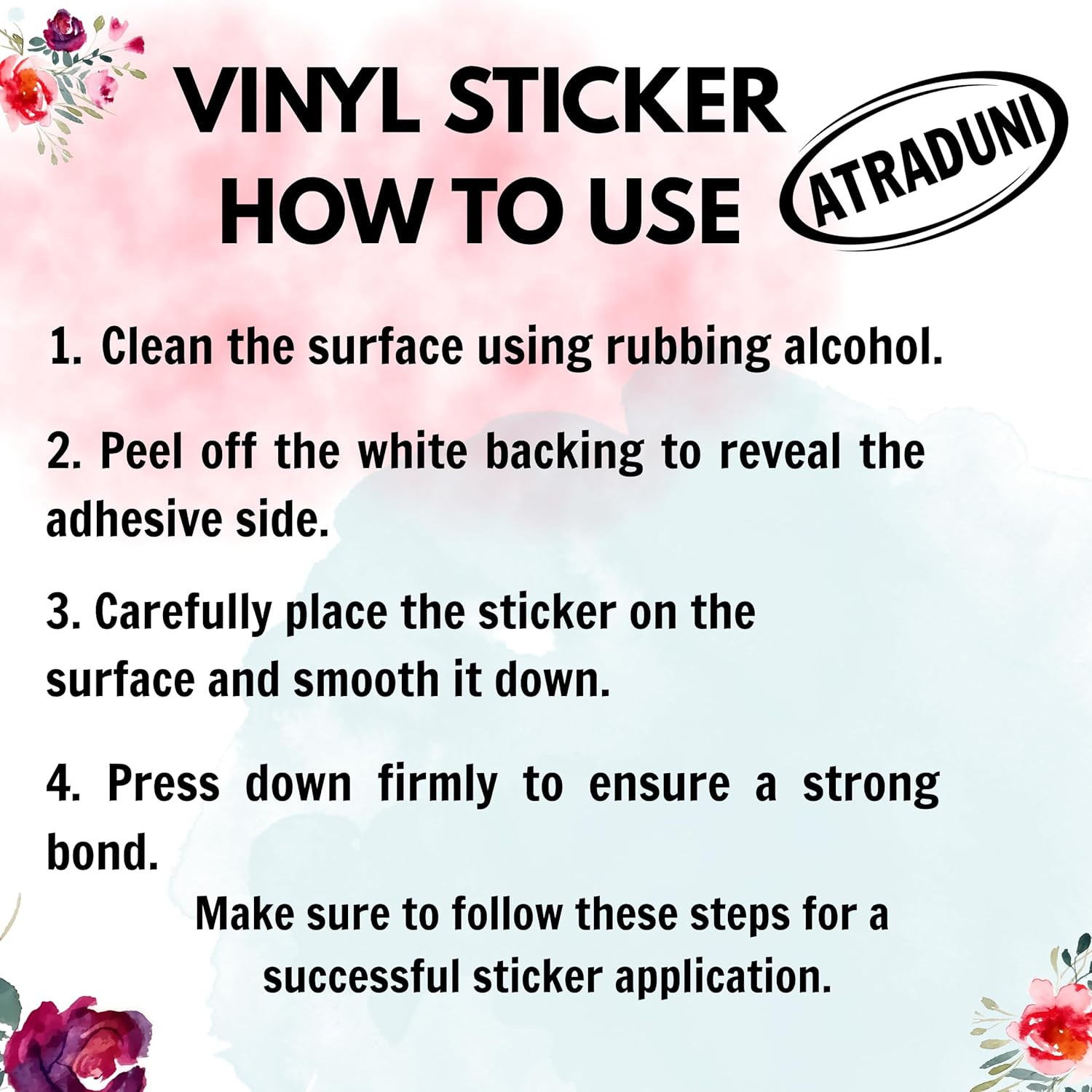 3 Pcs Love Language Sticker Set – Waterproof Vinyl Decals, 3” Size