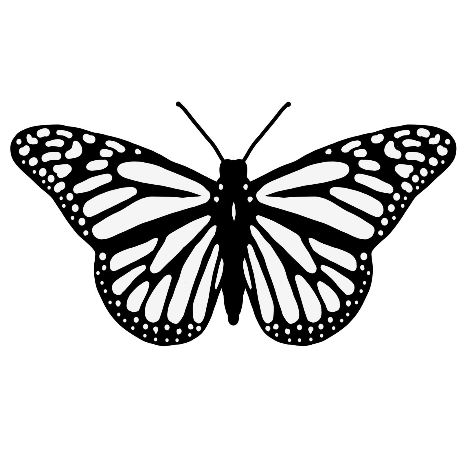 Butterfly Decal – Flying Butterfly Sticker