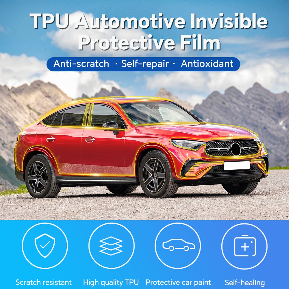 For Mercedes-Benz GLC X254 Coupe 2024-UP Precut Paint Protection Film Clear PPF