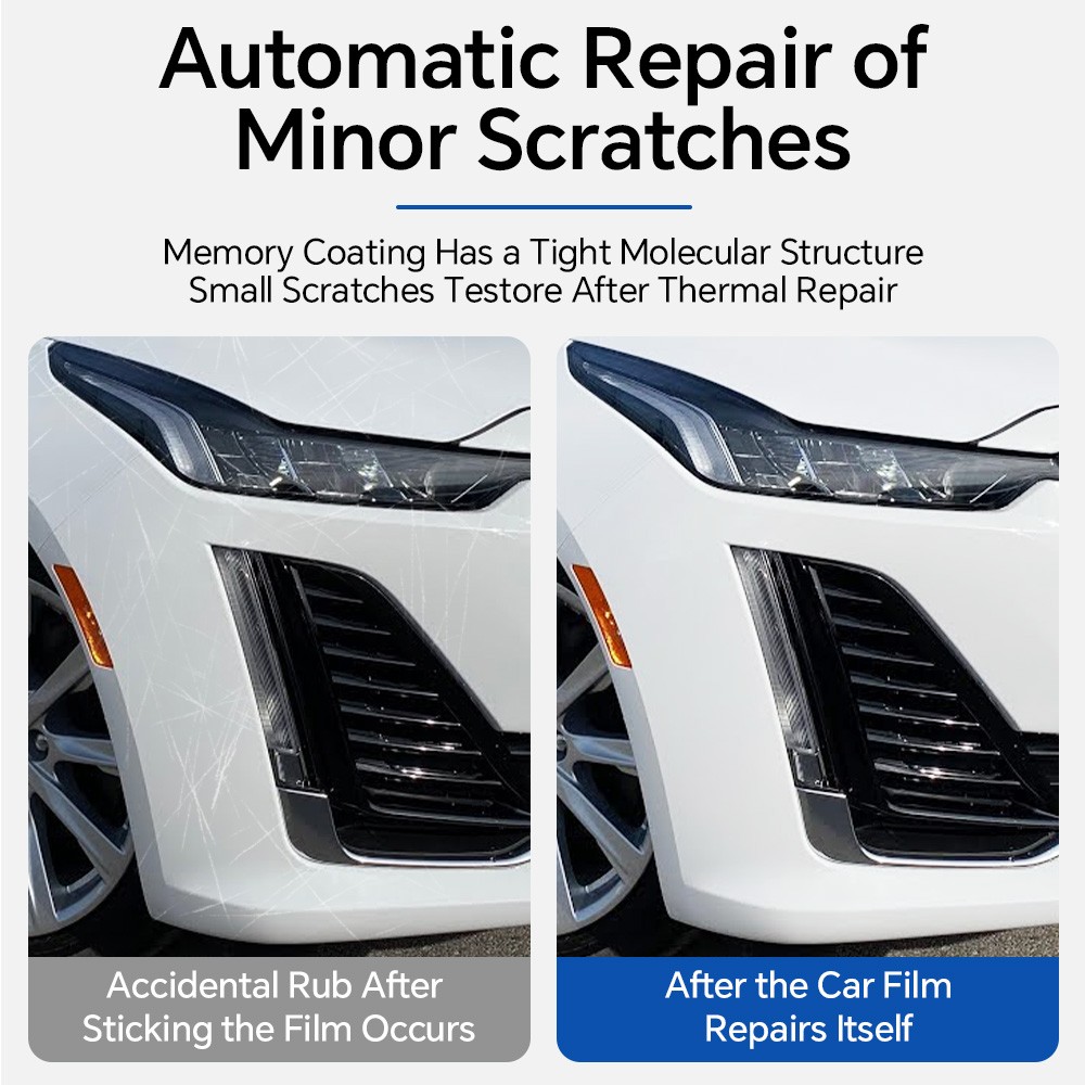 For Cadillac CT5 Luxury 2020-2024 Precut Paint Protection Film Clear Bra PPF TPU