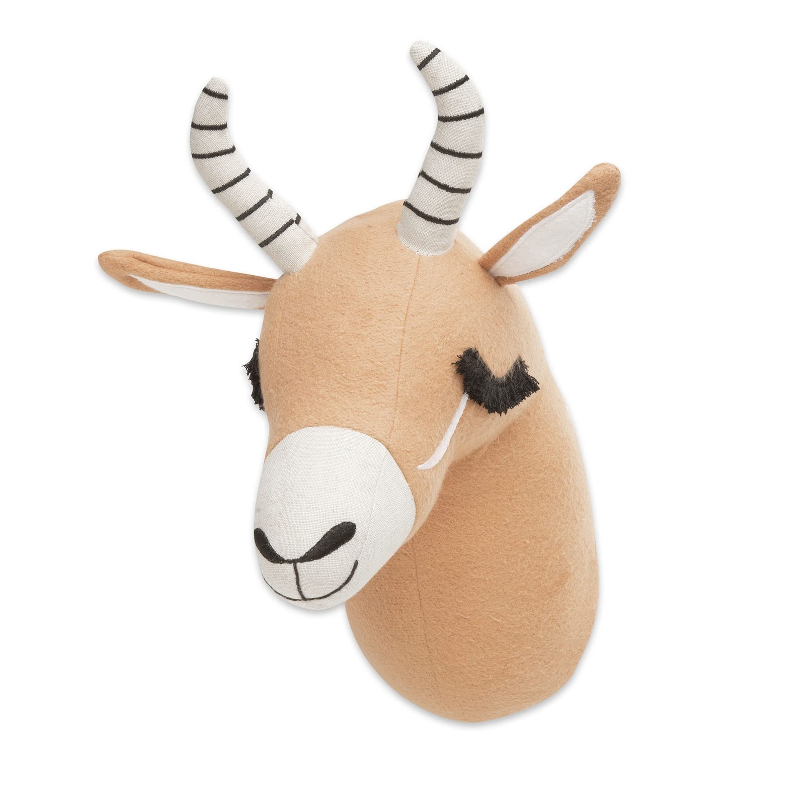 Safari Nursery Décor, Plush Animal Wall Décor for Boys and Girls, Antelope, 7…