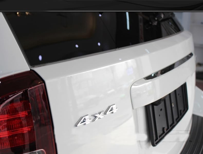 Luxury 2-Piece 3D Chrome 4×4 Logo Emblem Set for All Vehicles – Easy Install