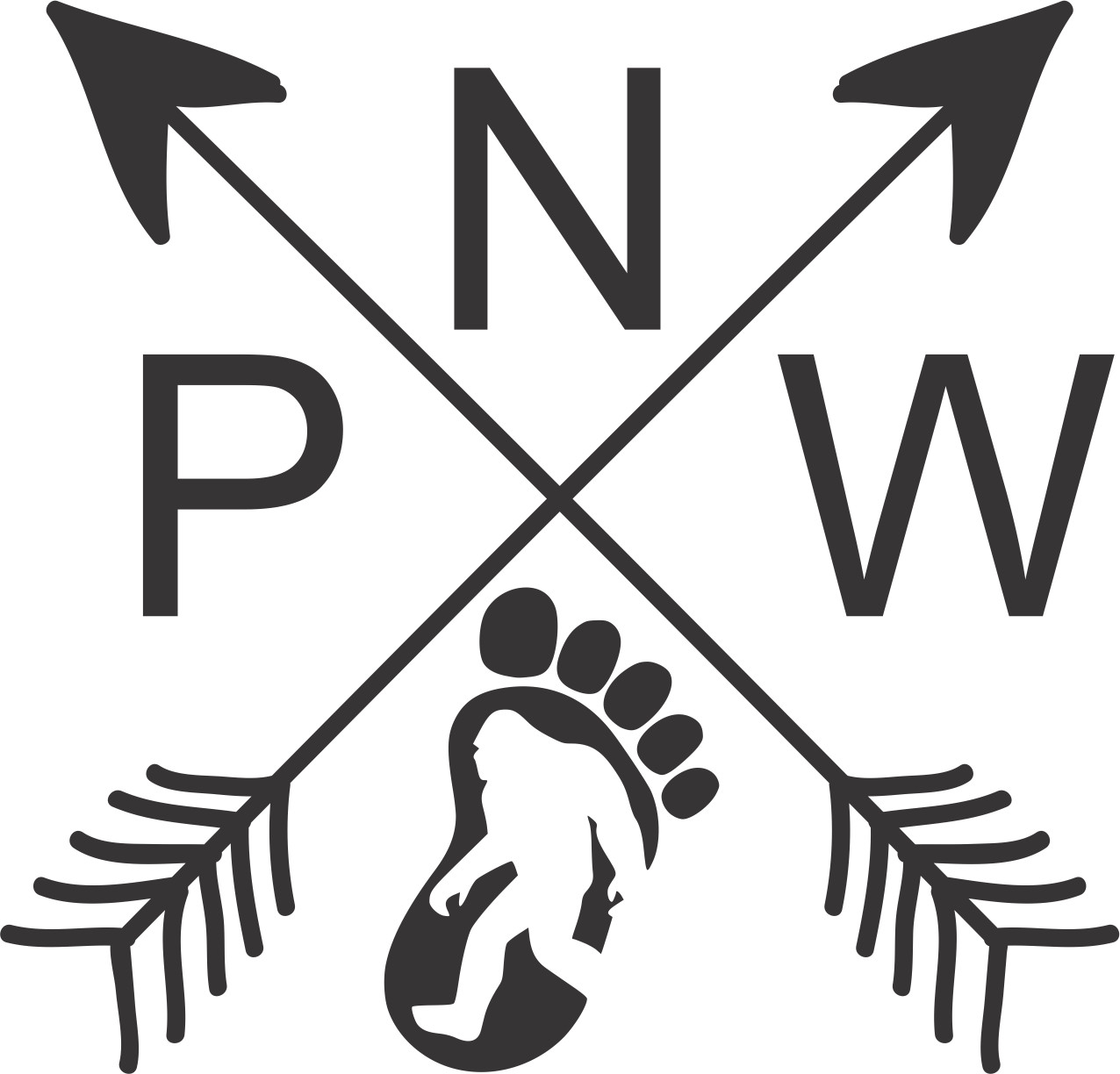 Pacific NW Bigfoot Vinyl Decal Sticker Car Truck SUV Window Bumper Wall Tablet