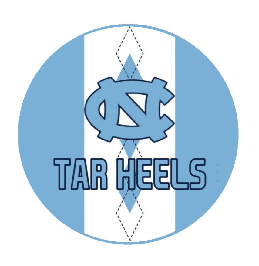 North Carolina – Argyle – 4" Vinyl Decal Car Laptop Cooler Truck Smoker Trailer