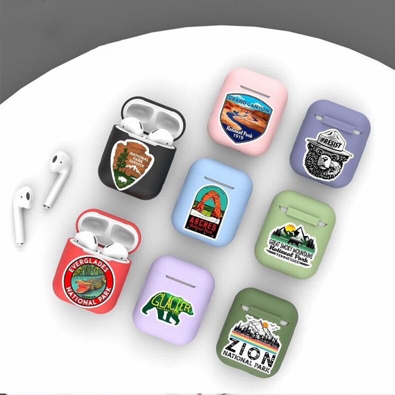 10 Random National Park Themed Stickers Nature Decal Laptop Binder Free Shipping