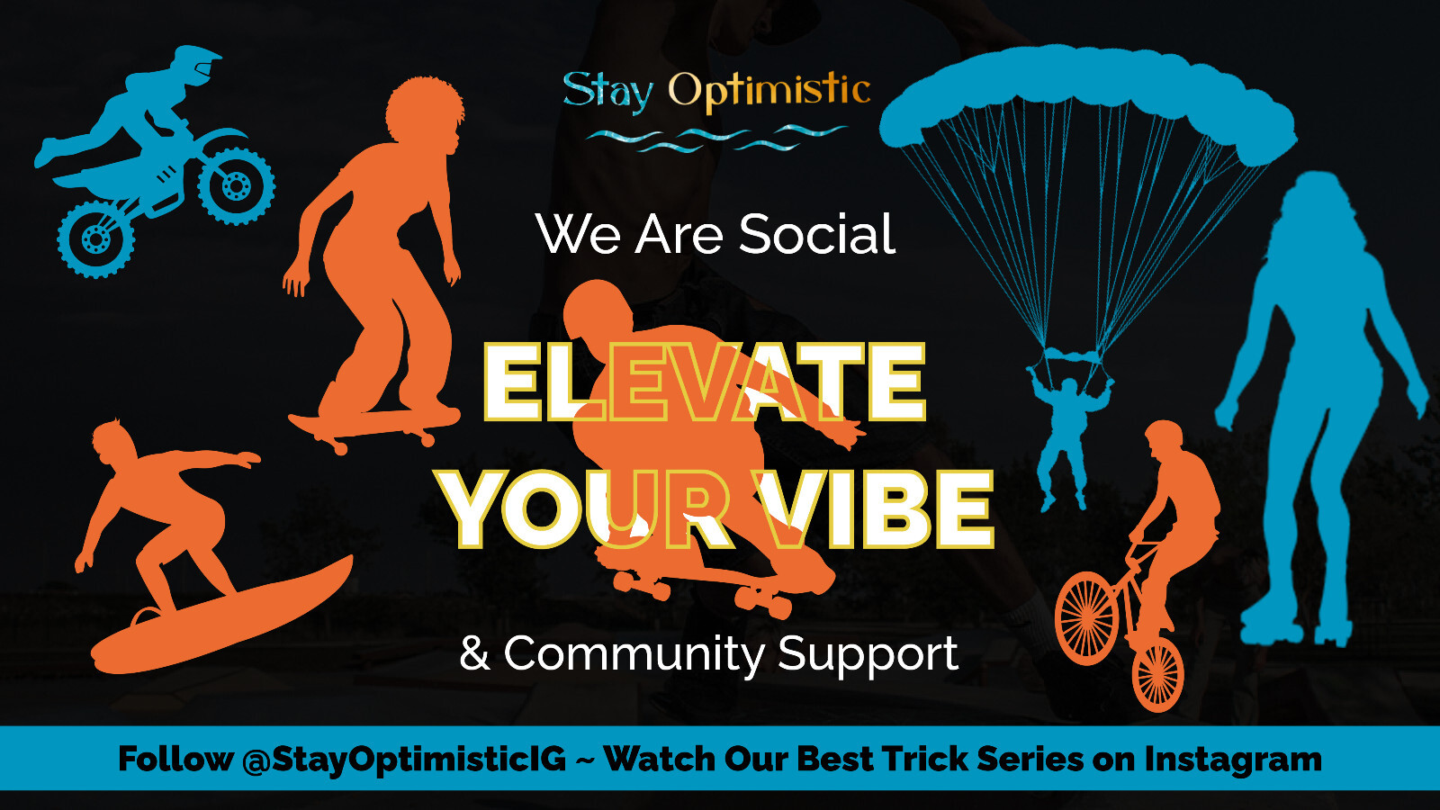 Stay Optimistic – Slogan Car Bumper Vinyl Sticker Decal High Gloss 3M Adhesive