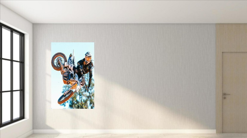 MALCOLM STEWART WHIP Supercross WIN Wall Vinyl Decal Graphic Mural
