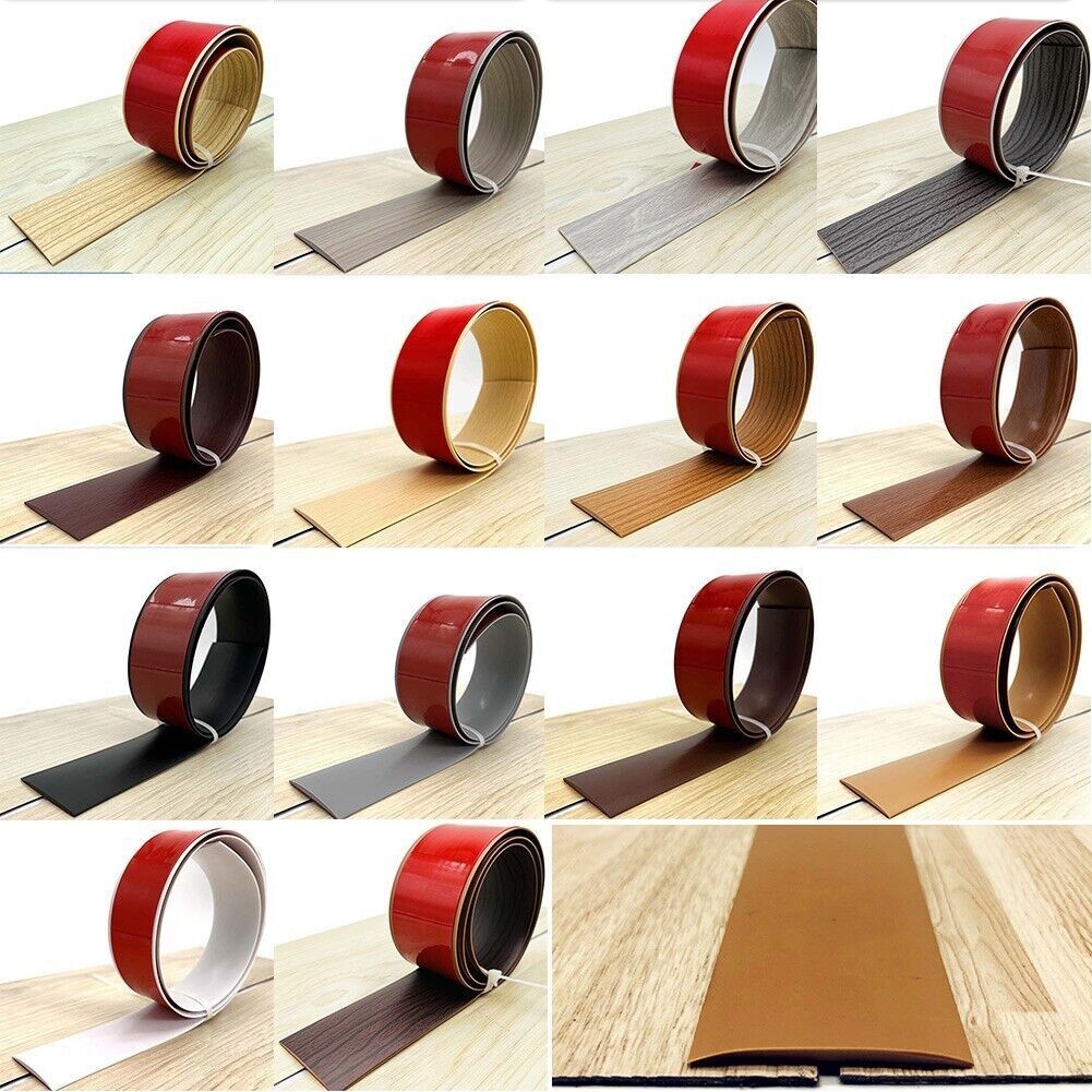 Flooring Threshold PVC Flat Floor Transition Strip Laminate Floor Door 4M