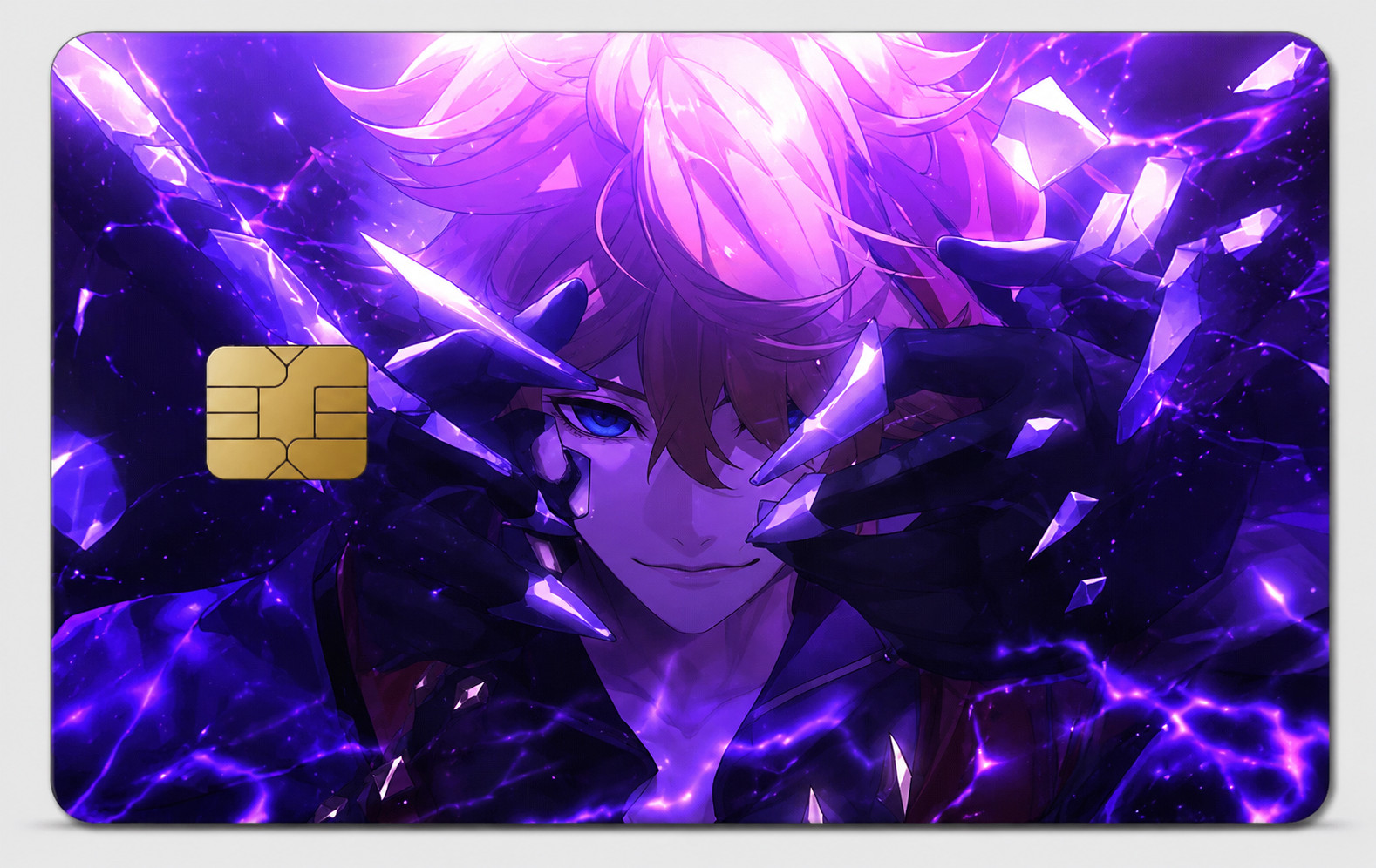 _ Genshin Impact Childe Debit Card Credit Card Skin Vinyl Sticker
