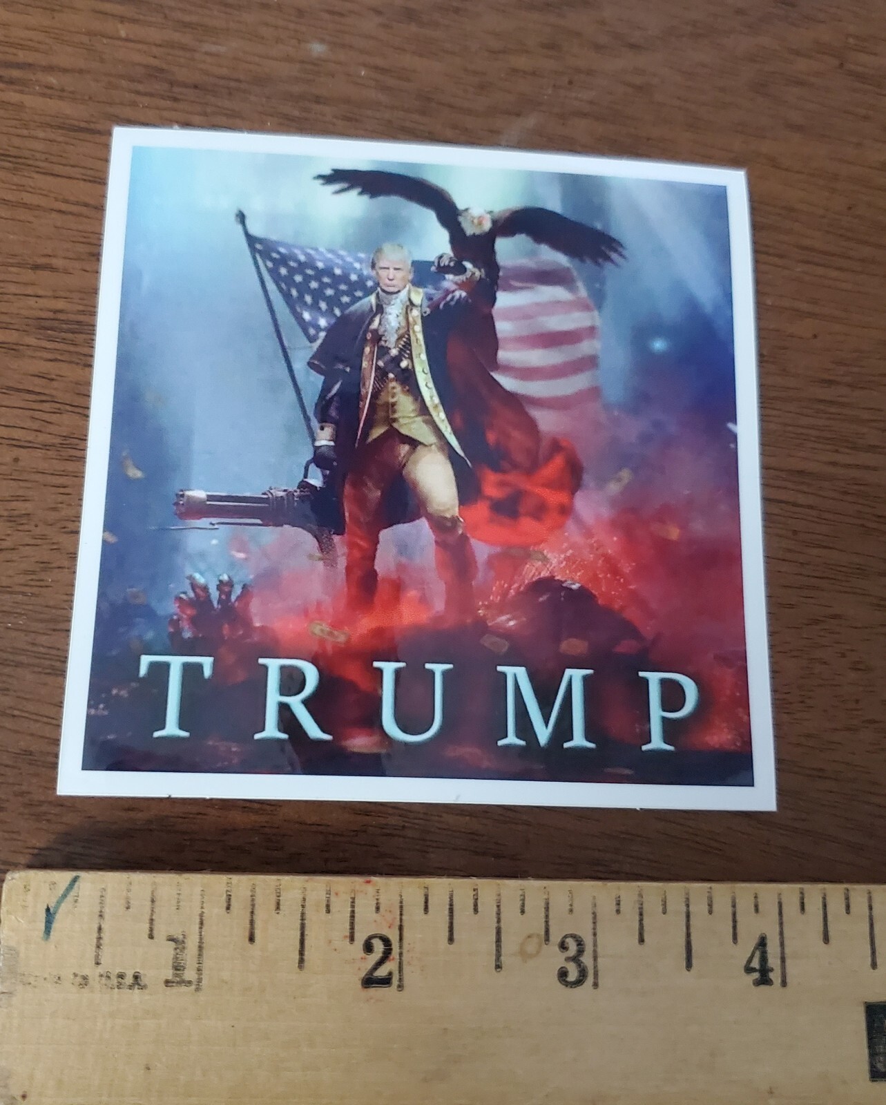 POLITICAL PUPPET STICKERS 4×6 Vinyl HD POLITICAL Atheist ⚛️ DUOPOLY 5 YR WARRANT
