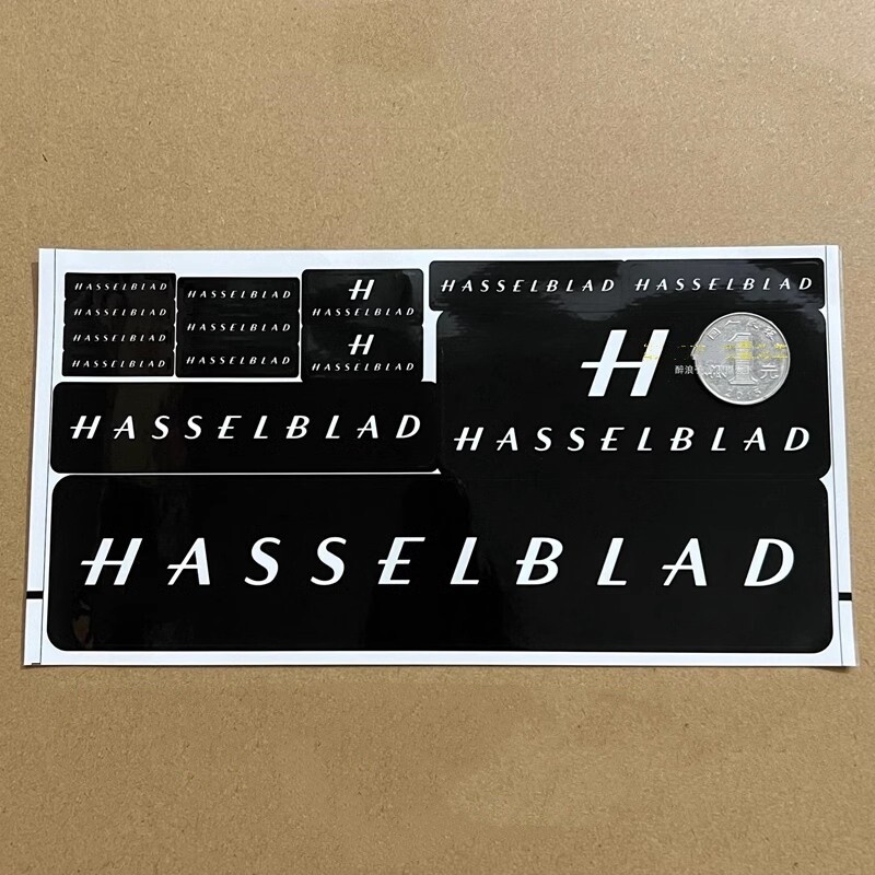 New Hasselblad Logo Decal Vinyl Sticker Camera Camcorder Photography DSLR Photo
