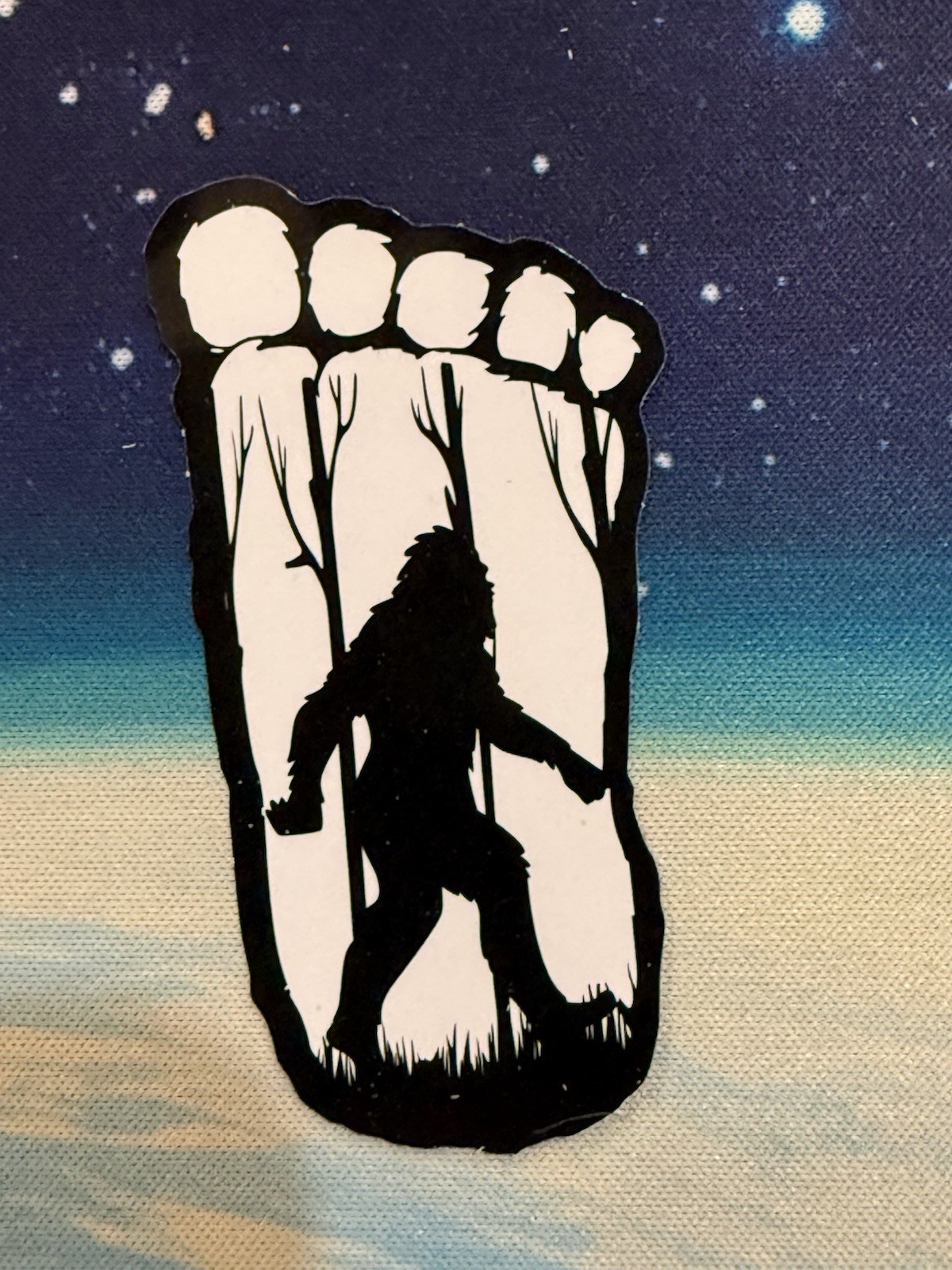Outdoors Hiking Camping Adventure Nature Mountain Forest Trail Sticker Decal
