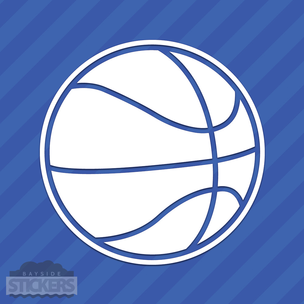 Basketball Vinyl Decal Sticker