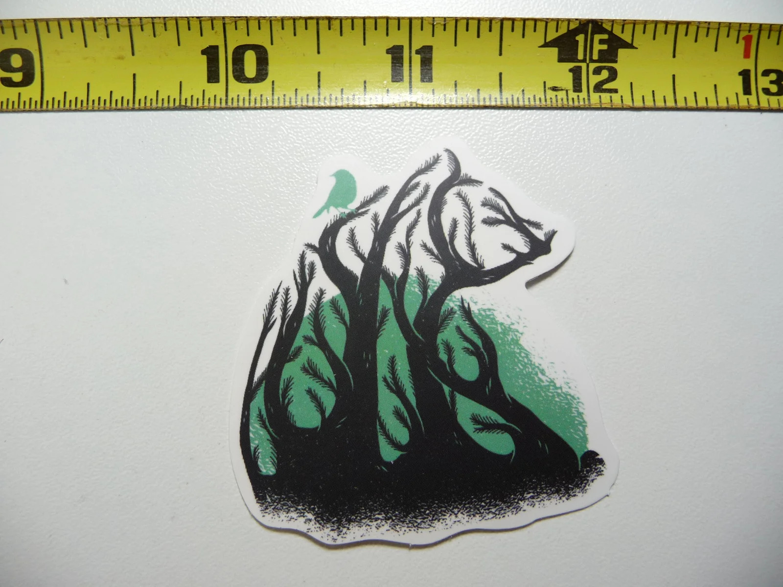 BIRD JUNIPER SMALL STICKER DECAL HIKING CAMPING WOODS NATURE HIKE FUNNY