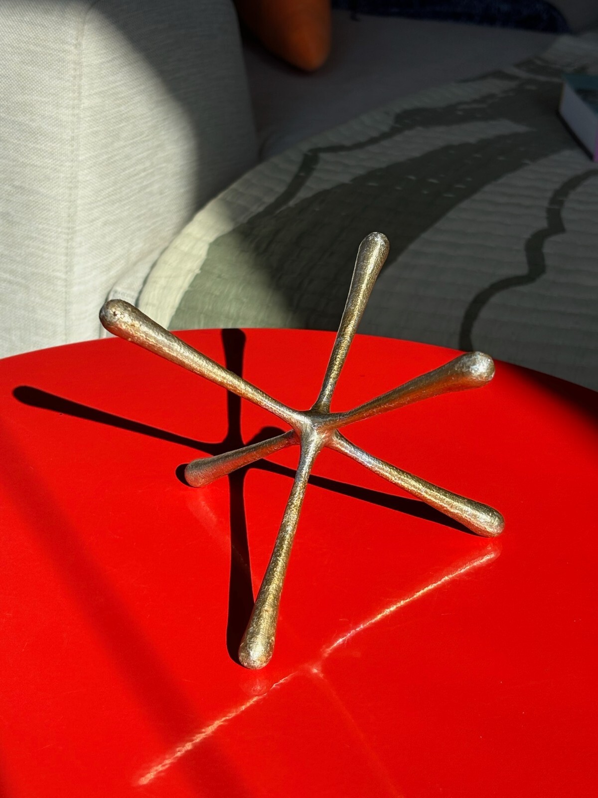 Decorative Bronze Star Structure / Sculpture / Paper Weight