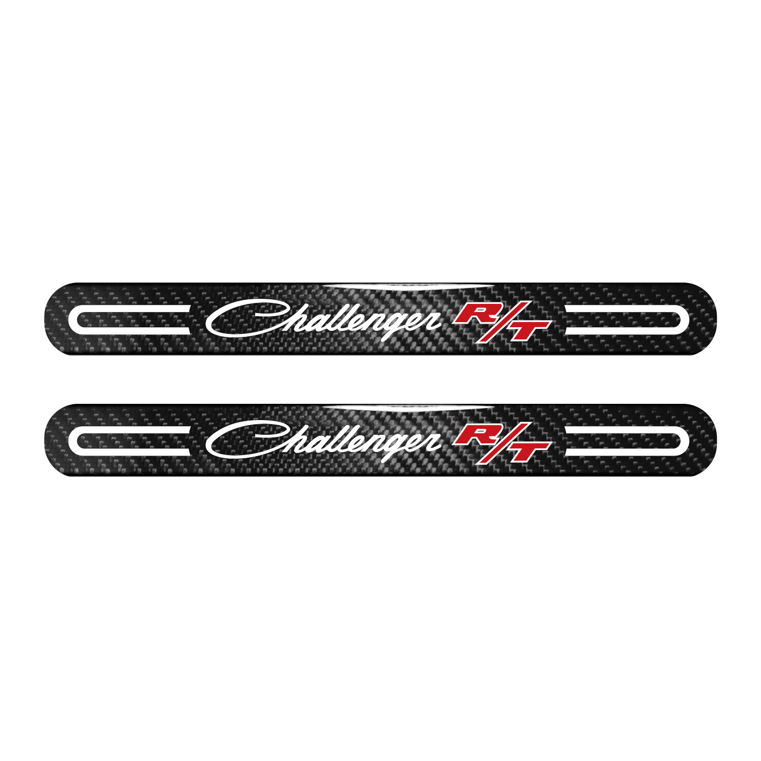 Dodge Challenger R/T Classic Sticks Style Carbon Fiber Car Protector Decals