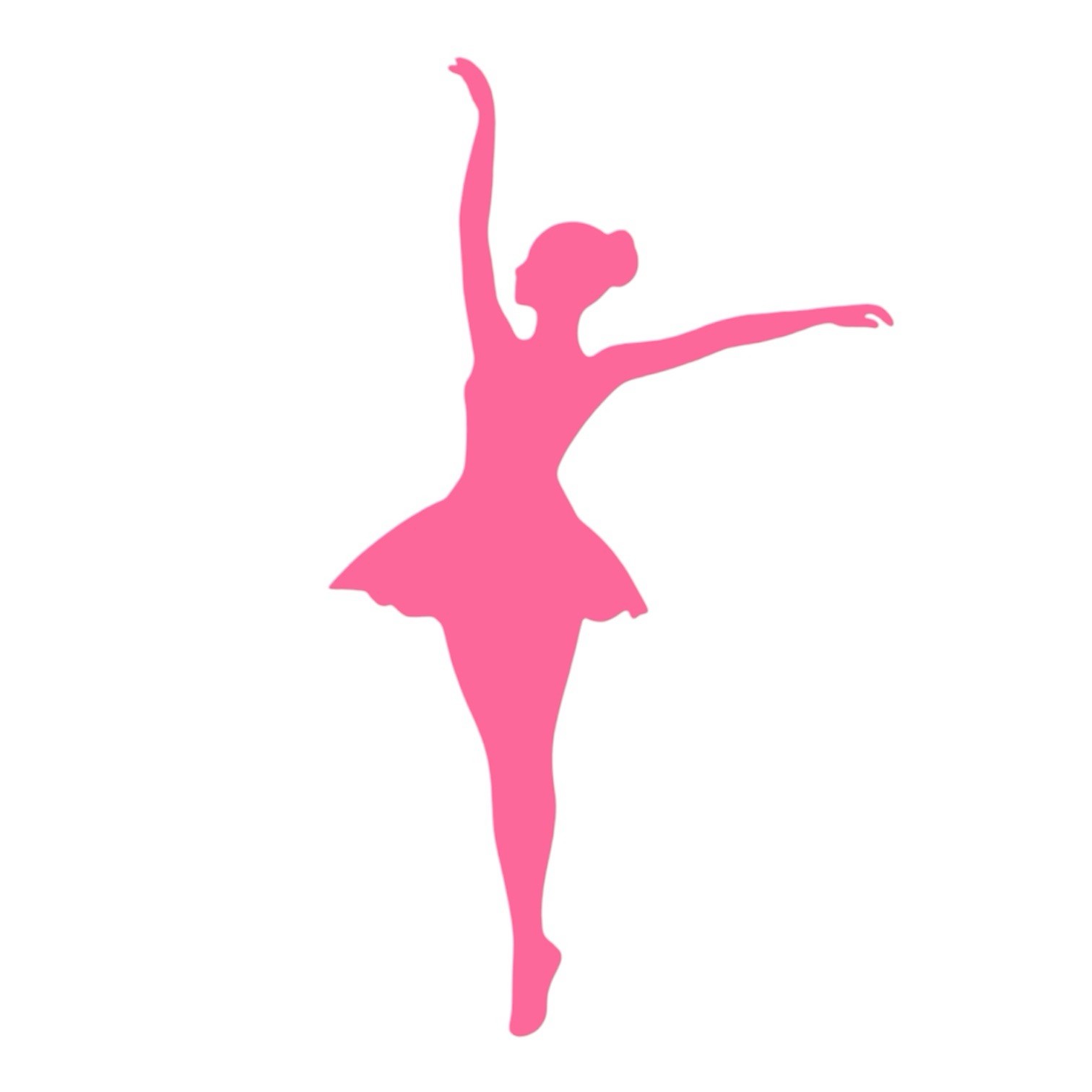 Ballerina dancing Decal for car Windows Laptops most Smooth Surfaces
