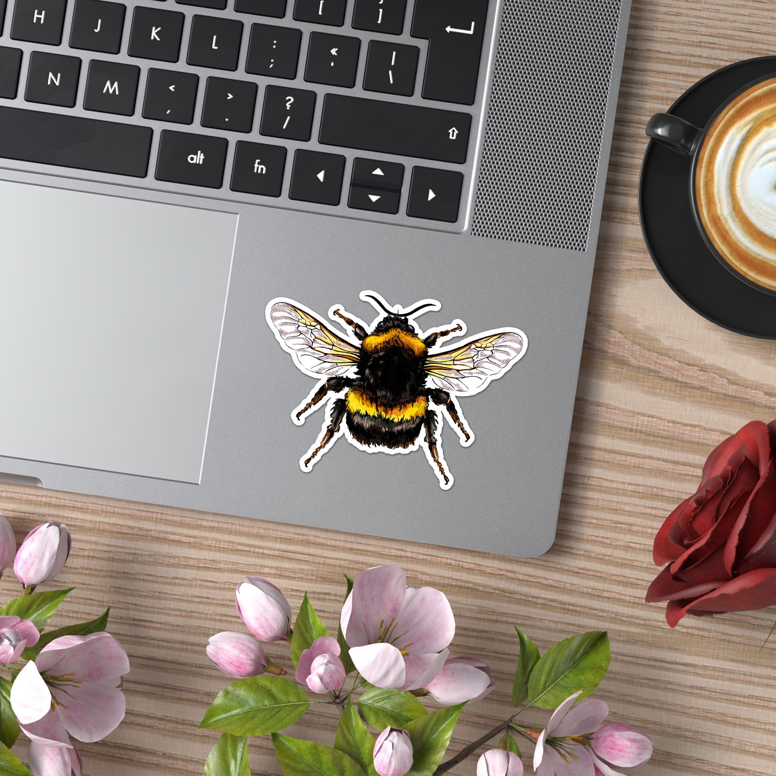 Bumble Bee – Vinyl Decal Sticker – Car Window Laptop – ebn8639