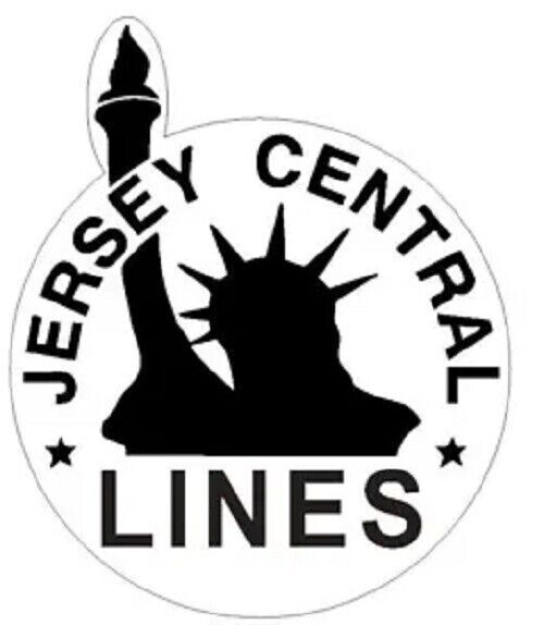 New Jersey Central Railroad Railway Train Sticker Decal R4911