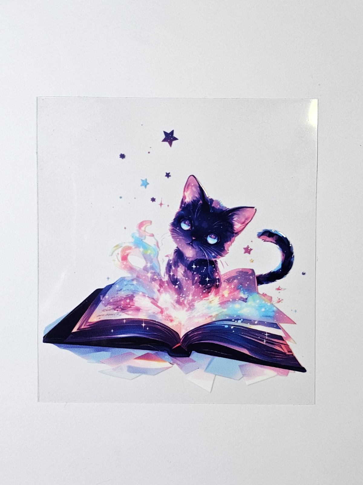 Cat 4×4 UV DTF Transfer Sticker Wrap Tumbler UVDTF BUY 10+ GET COMBINED SHIP