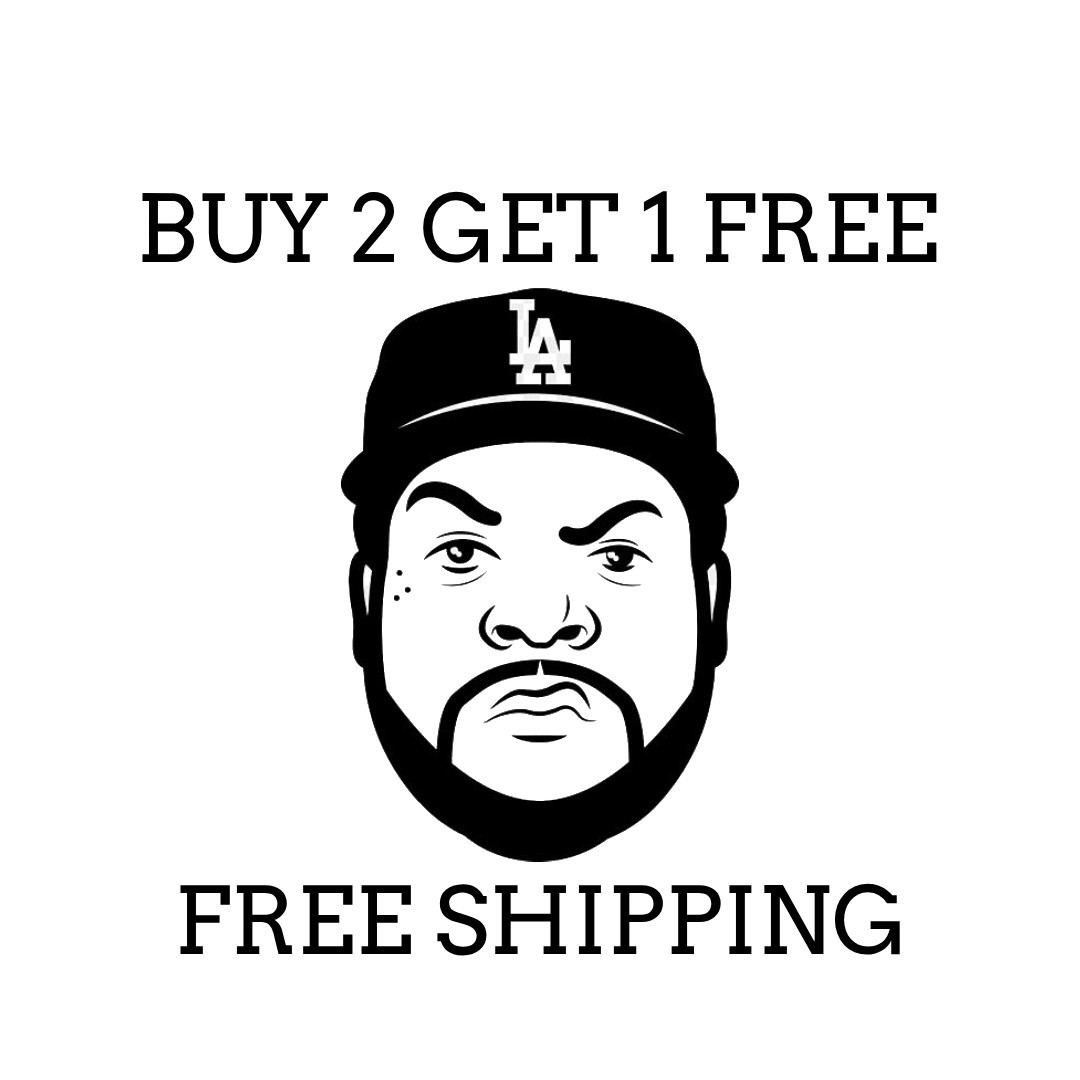 ICE CUBE Vinyl Die Cut Car Decal – FREE SHIPPING