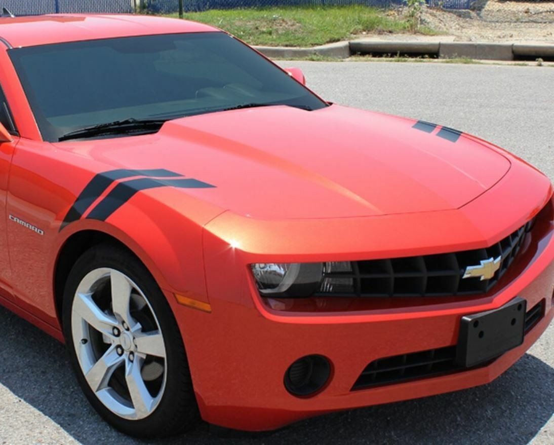 Double Bar Hash marks Fits: 2009 – 2015 Chevy Camaro Fender Decal Graphic Stripe