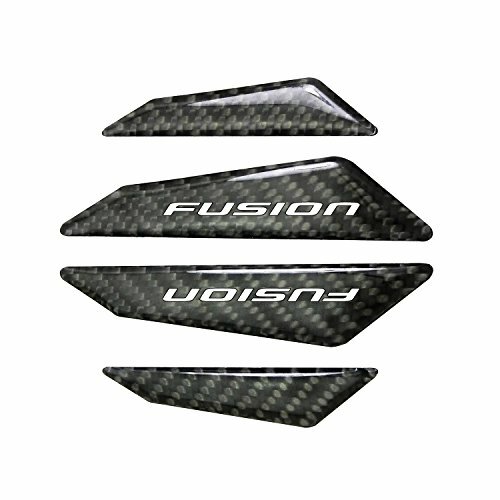 Ford Fusion Real Black Carbon Fiber Door Edge Guard Decal