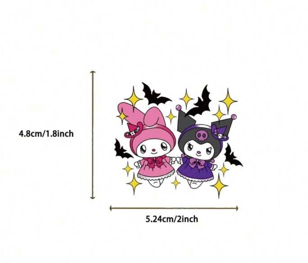 Halloween Theme Sanrio Hello Kitty & Friends Stickers – NEW!