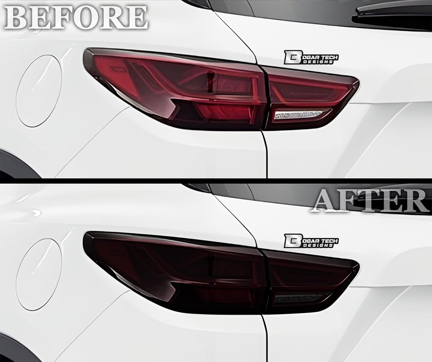 Chevrolet Blazer 2023-2025 Dark Smoke Full Headlight Taillight Tint Kit