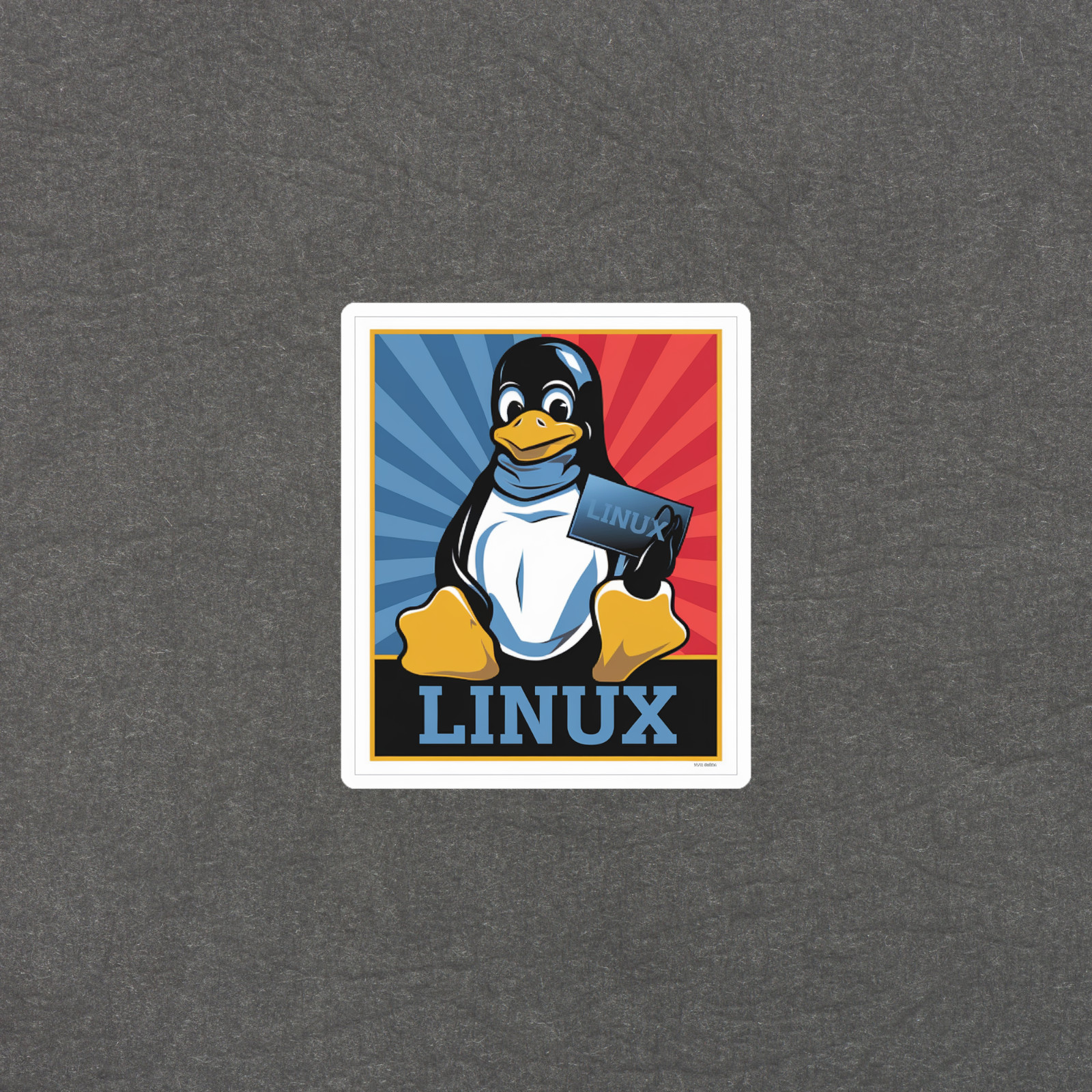 Tux the Penguin Linux Open Source Mascot Sticker Decal #5457