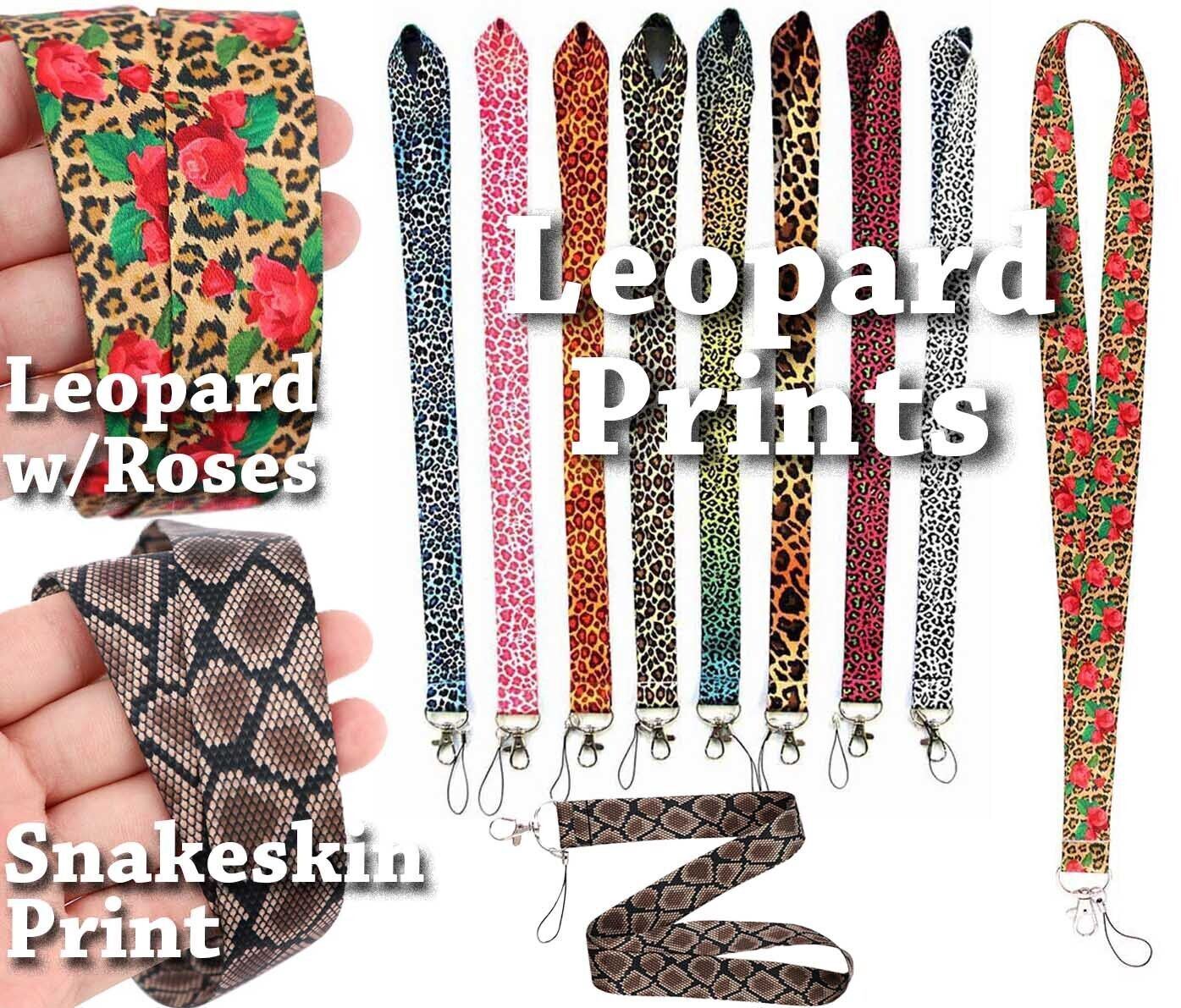 LEOPARD Tiger PRINT Stickers~Animal LIPS Hearts FLOWERS+ Vinyl Laptop Decals