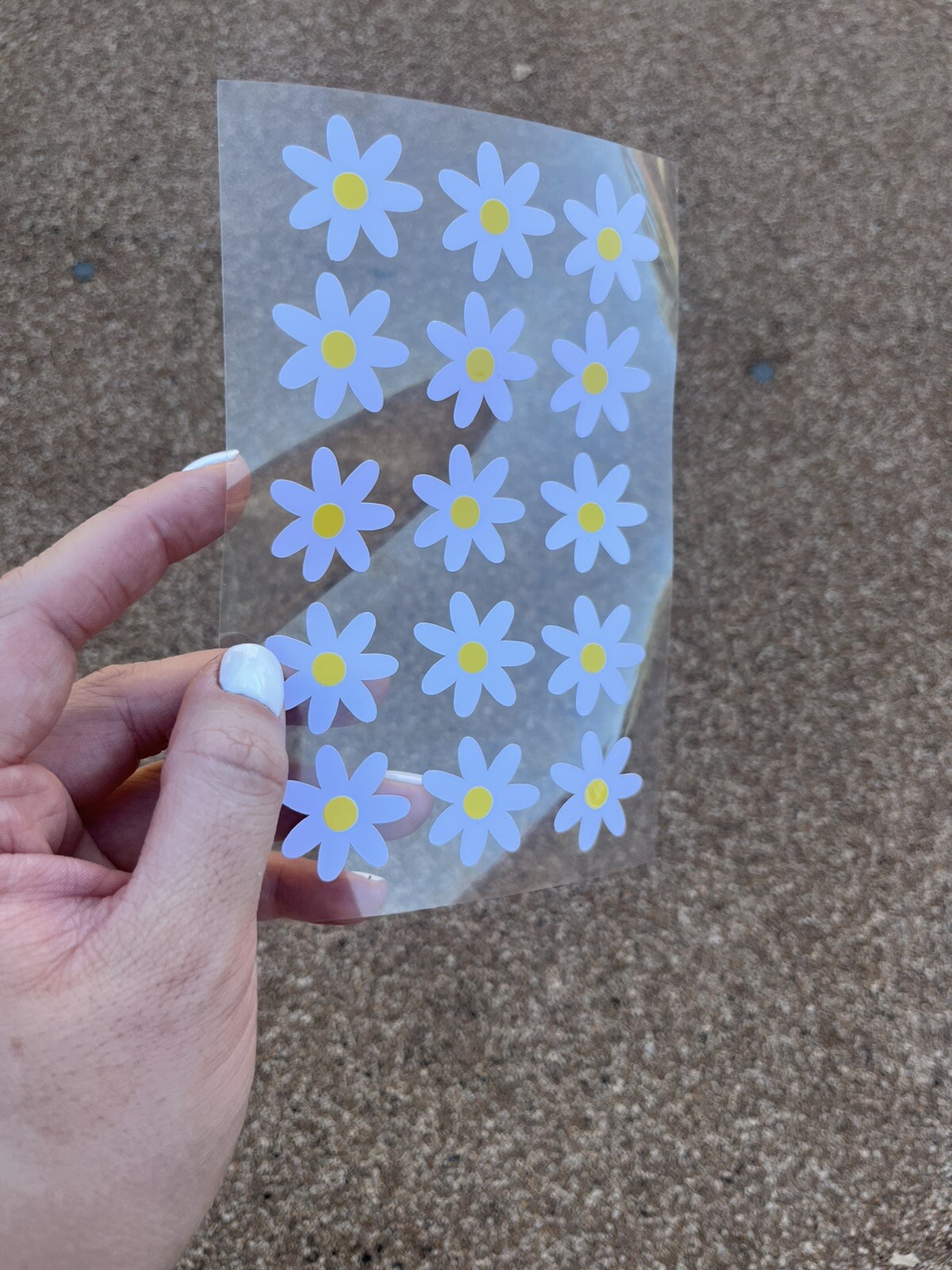 Accessories For Stanley Cup 40oz 30oz Flower Floral Daisy Vinyl Sticker Decal
