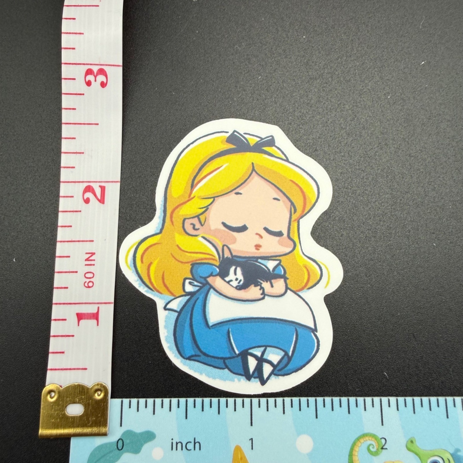 3 Stickers Disney Alice in Wonderland Vinyl Decal Laptop Phone Bottle Scrapbook