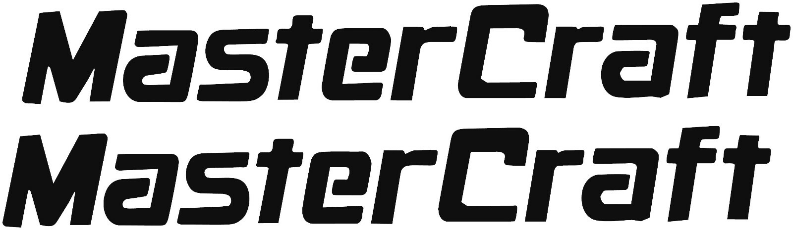 MASTER CRAFT BOAT STICKER DECAL FISHING *ANY SIZE OR COLOR BUY 1 GET 1 FREE