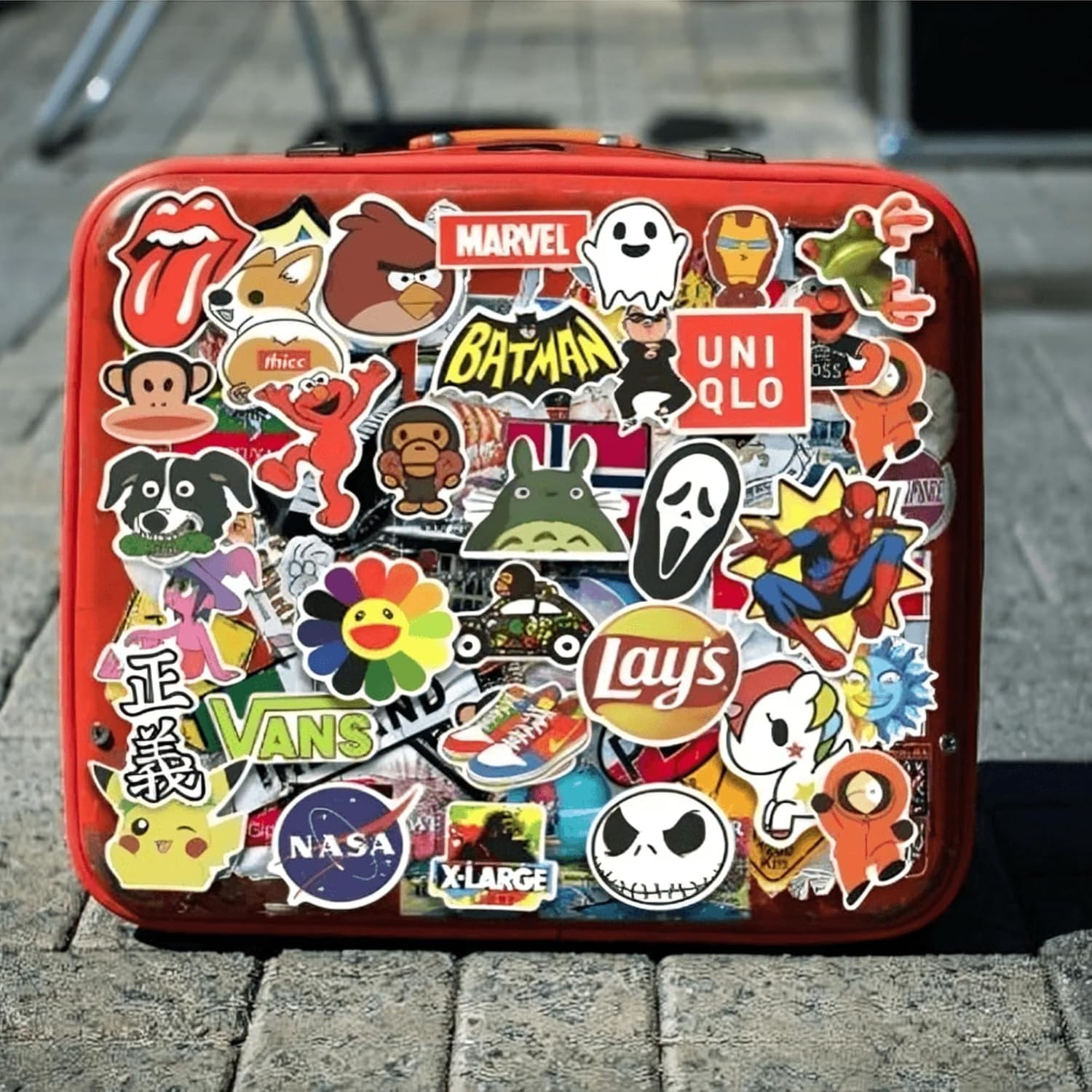 100PCS Waterproof Vinyl Sticker Pack Random Cute Funny Decals for Bottles Laptop