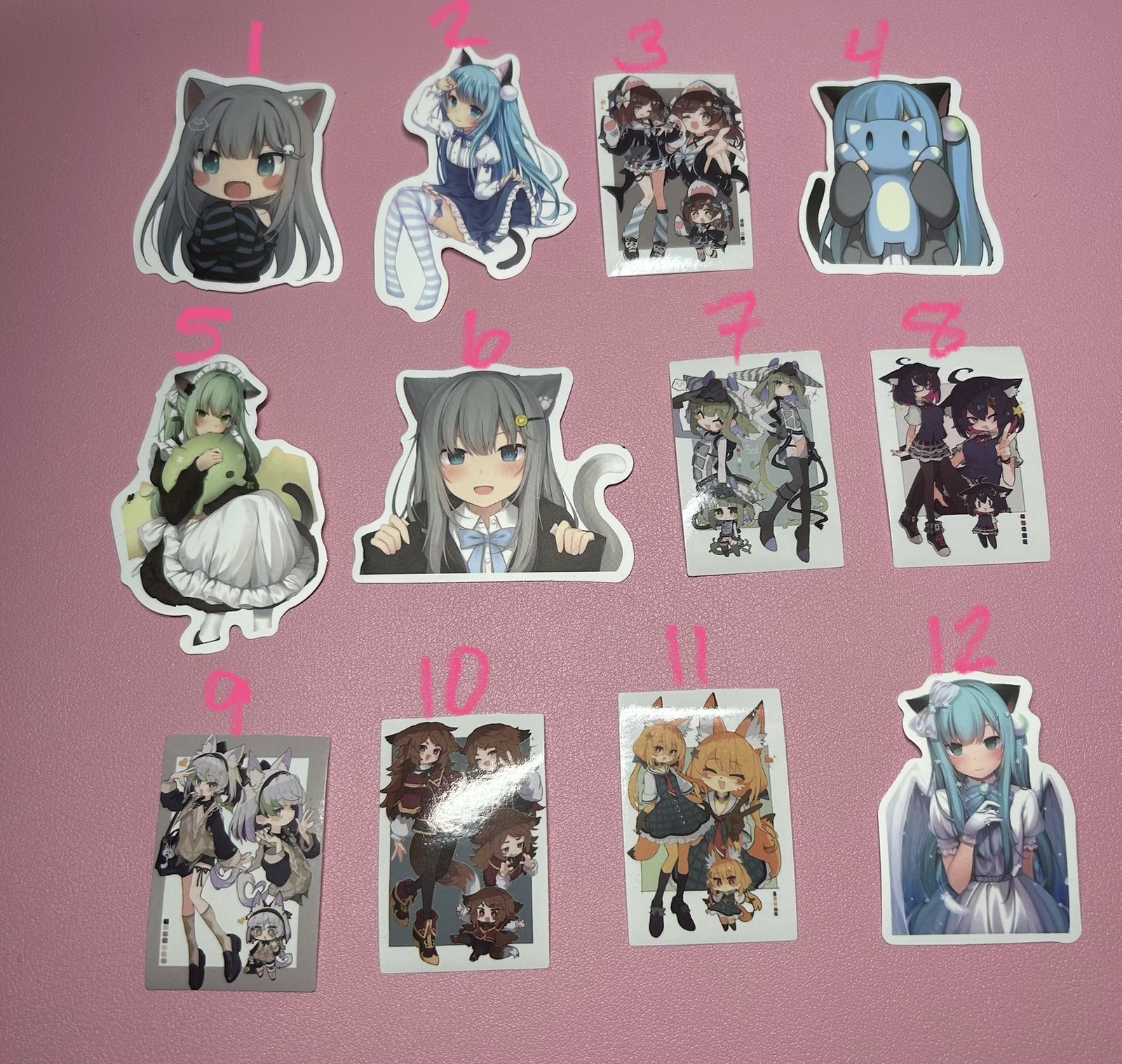 Neko Anime Stickers And More