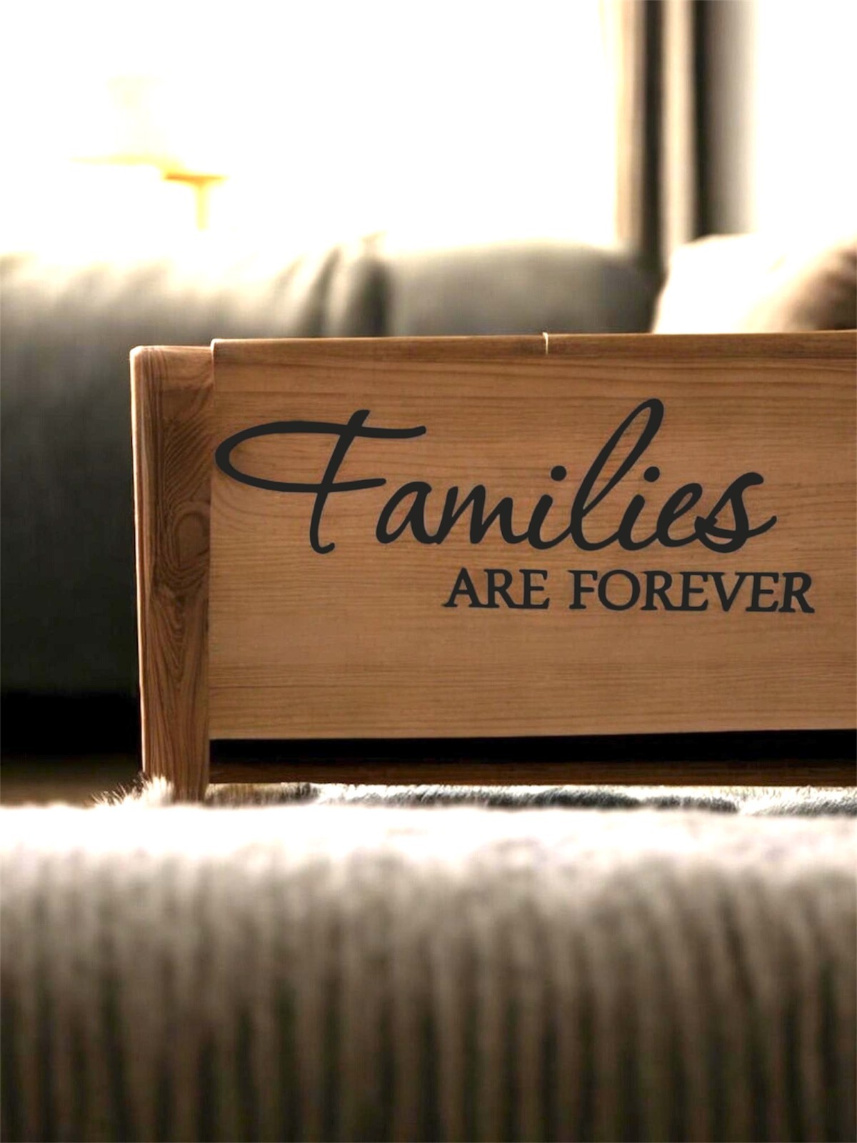 Families Are Forever Decal for car Windows Laptops most Smooth Surface