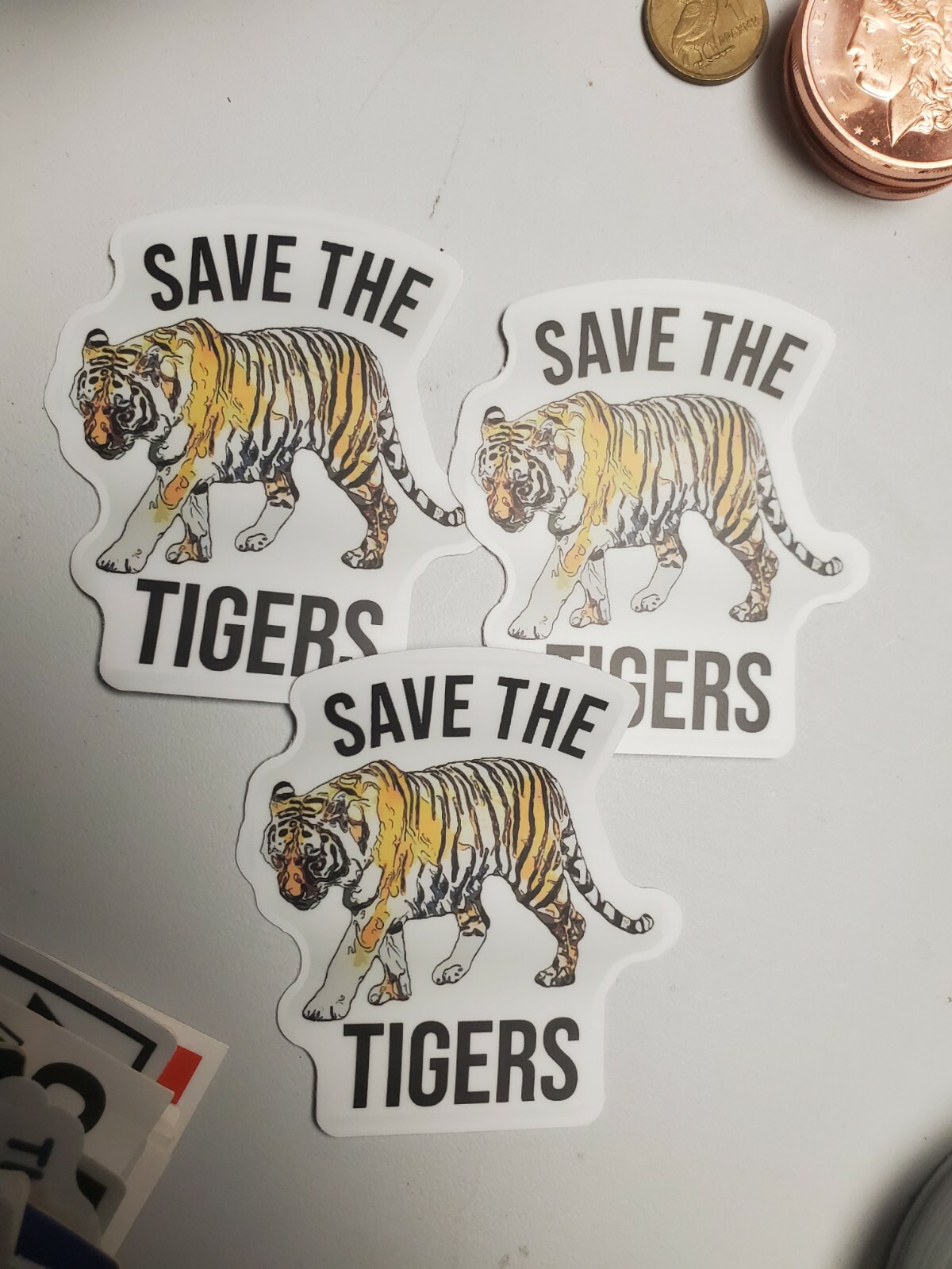 SAVE THE WHALES 🐋 STICKERS VARIETY PACK OF THREE