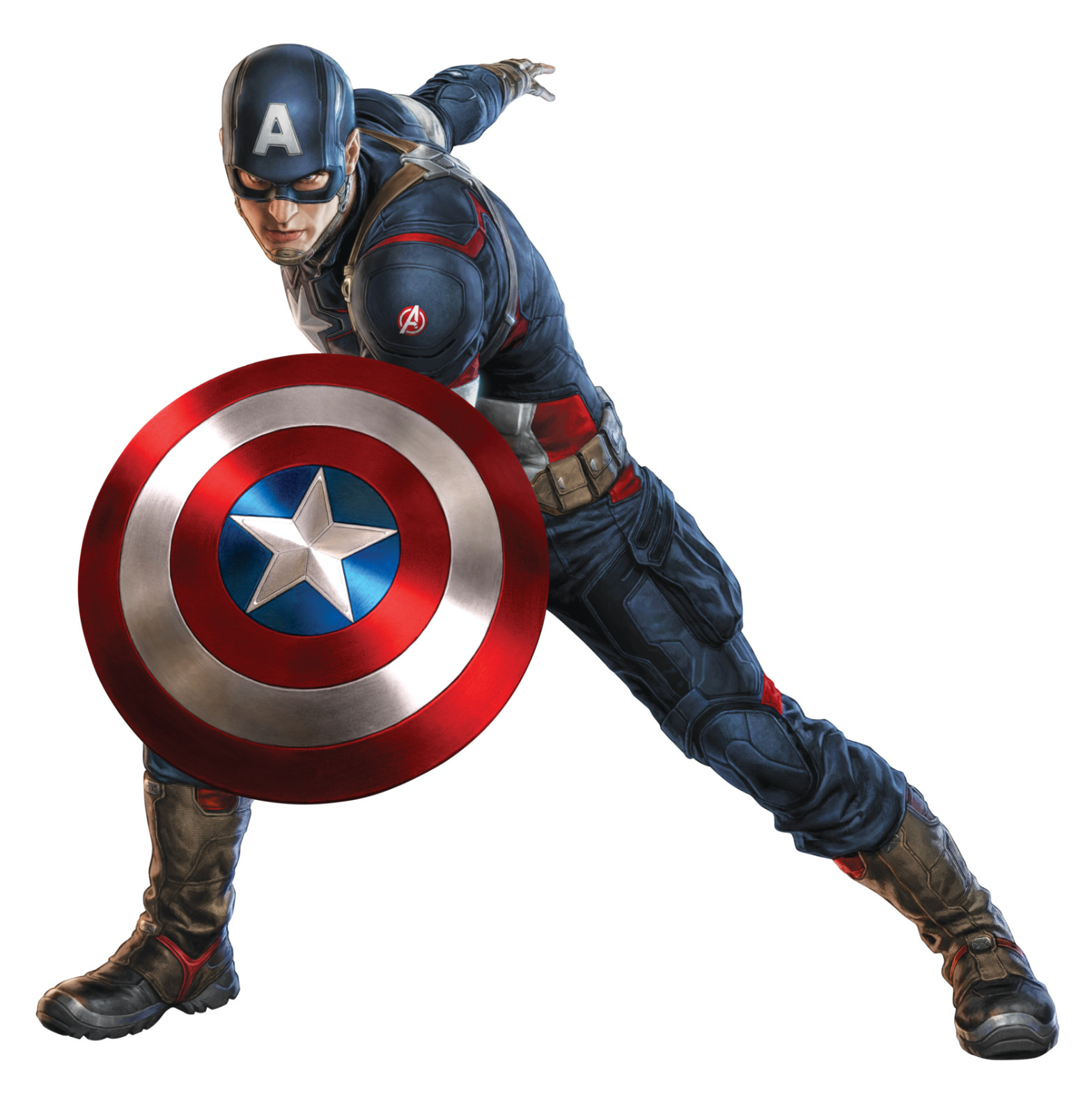 Captain America Marvel Avengers 3d View Wall Sticker Removable Children room 6