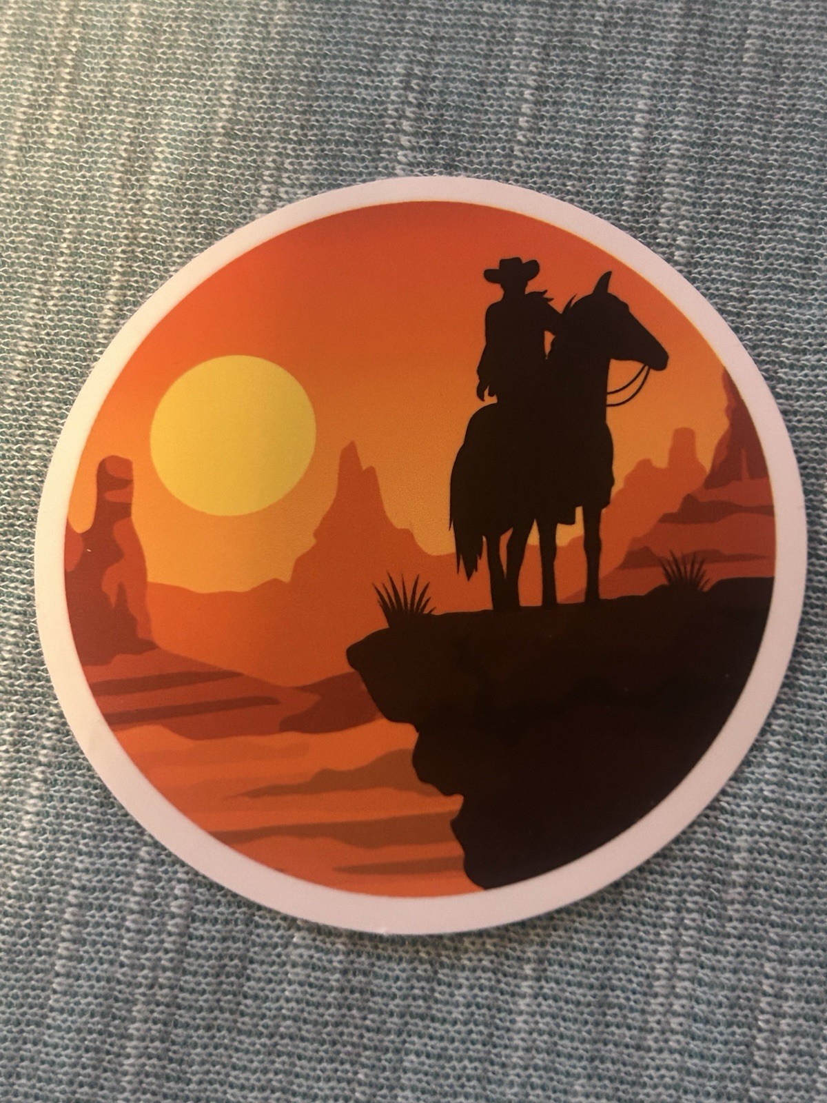 Western Themed Lot Of Stickers (10) + Bonus Extra Cowboy, Western, Horse ALL NEW