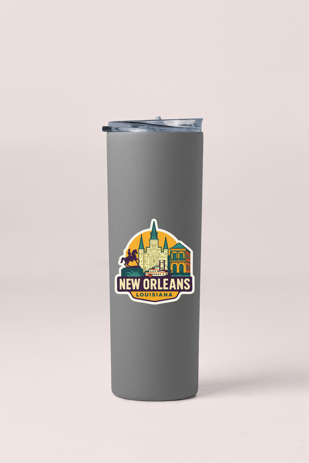 New Orleans Sticker Decal Vinyl Die-Cut City Skyline Landmark Design