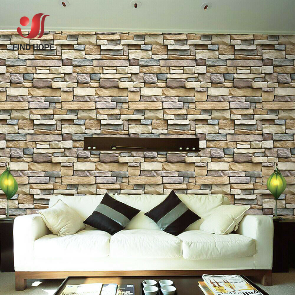 Brick Wallpaper Self Adhesive Vinyl Wall Stickers Home Kitchen Bedroom Decor DIY
