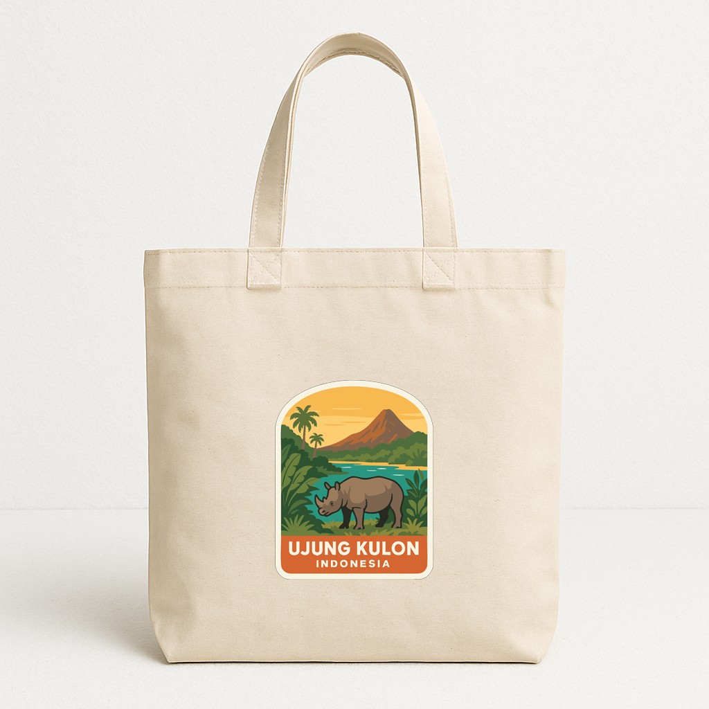 Ujung Kulon Indonesia Iron On Heat Transfer Vinyl HTV World National Parks
