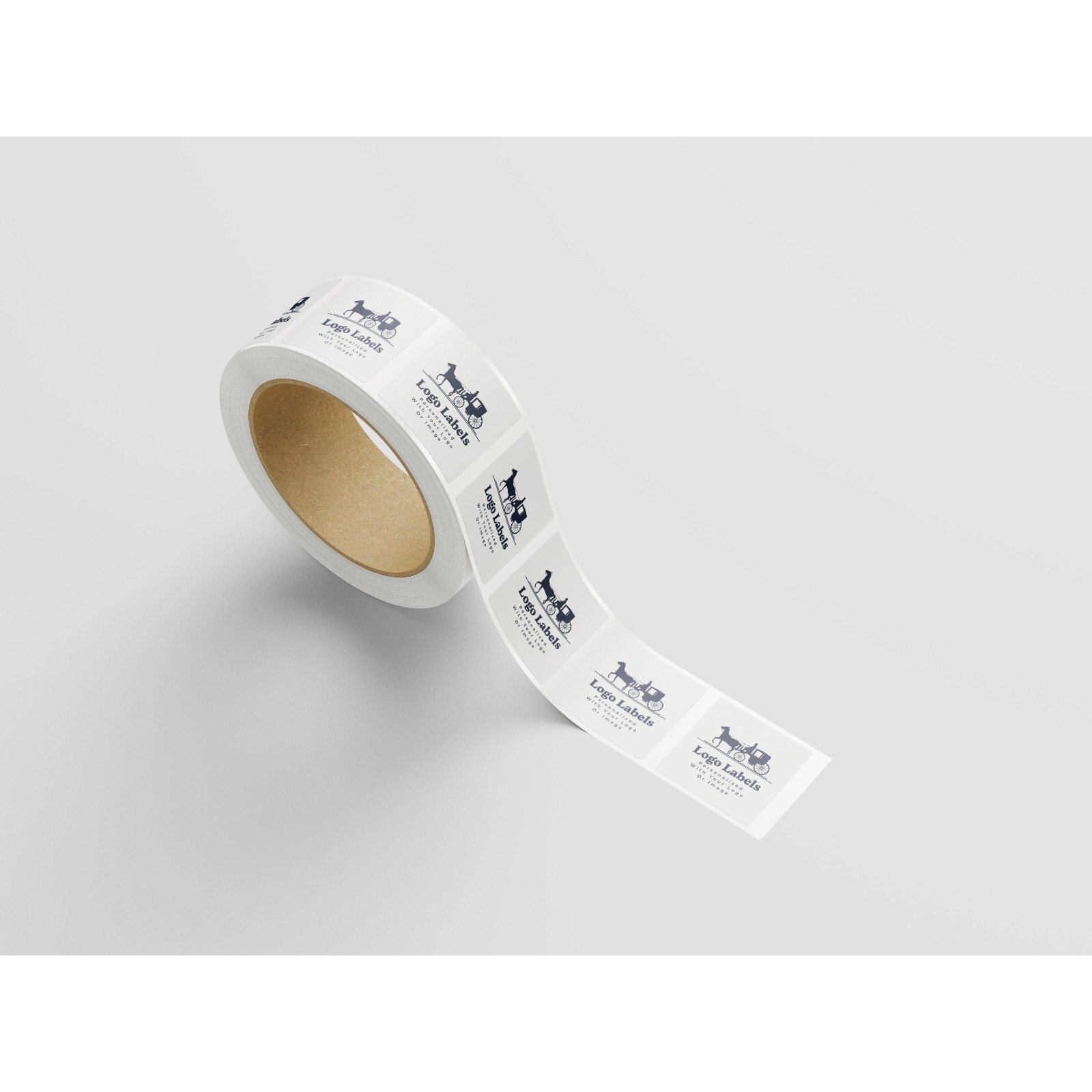 Custom Stickers From Your Design or Any Text 2" x 2", 2" x 1", 3" x 1"