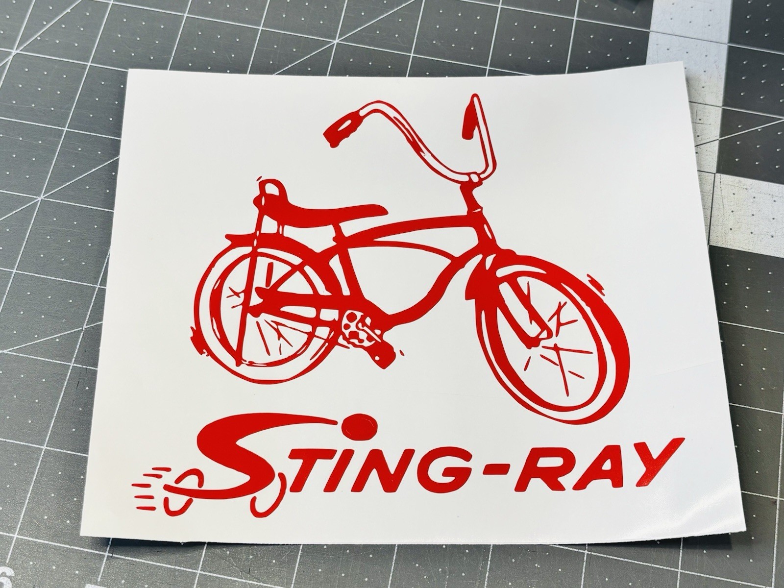 Rad Racing Vintage Style BMX Vinyl Decal Many Sizes & Colors – Buy 2 Get 1 Free
