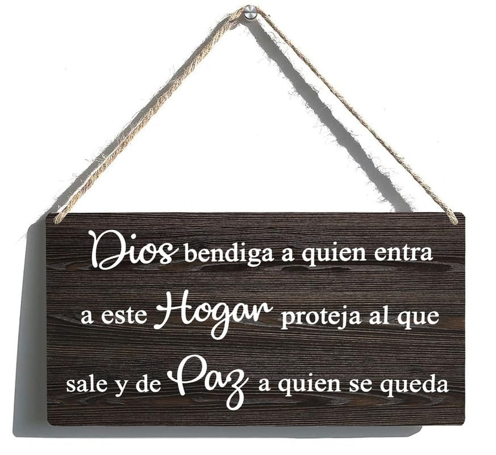 Sign Wall Art Definition Wood Plaque Spanish Wall Decor Blessed Decor Kitchen…