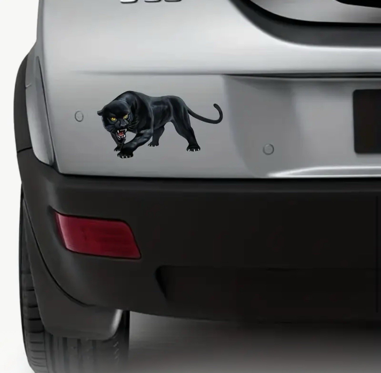 BLACK LEOPARD PANTHER 6” INCH VINYL DECAL STICKER 1PC